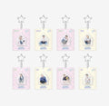 Mini Block keyring Stay in our little house