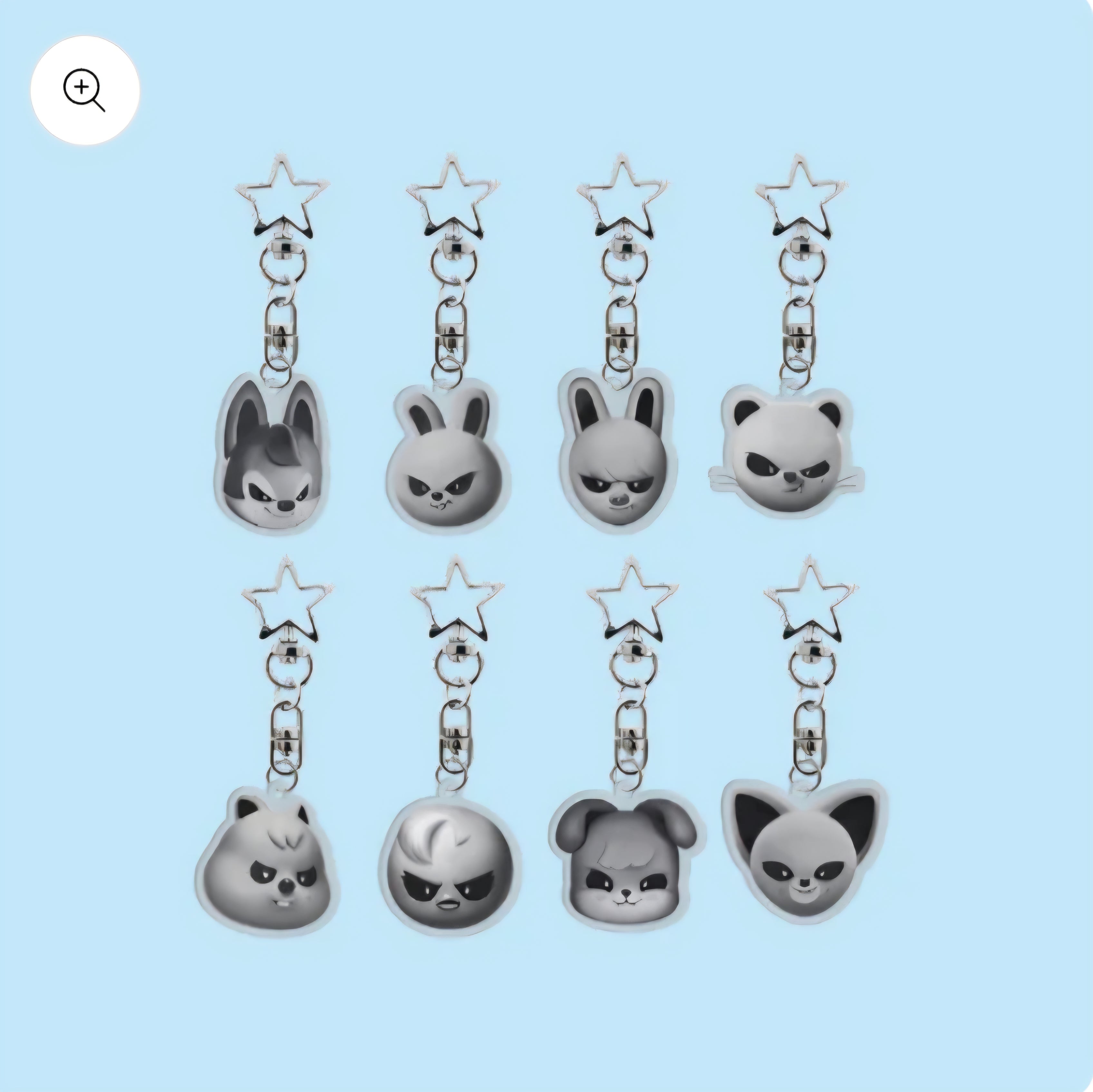 Evil Skzoo keyring