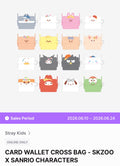 Skzoo x Sanrio wallet bag
