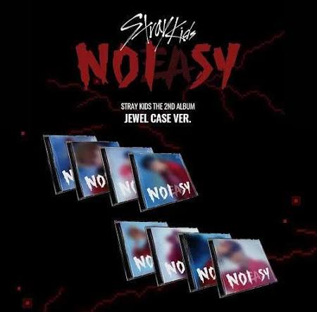 Stray Kids No Easy Jewel Case Ver